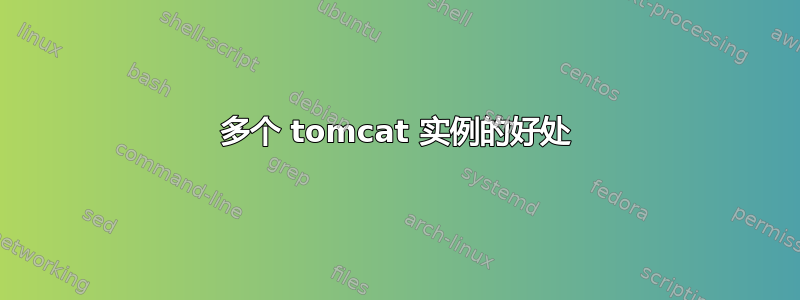 多个 tomcat 实例的好处