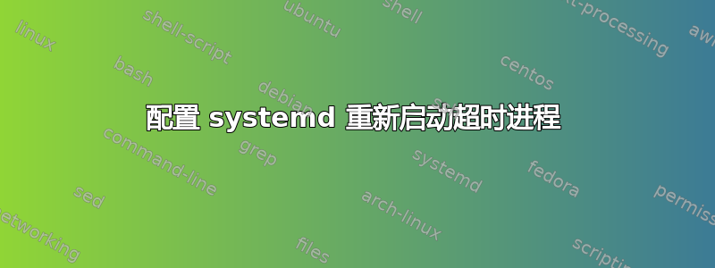 配置 systemd 重新启动超时进程