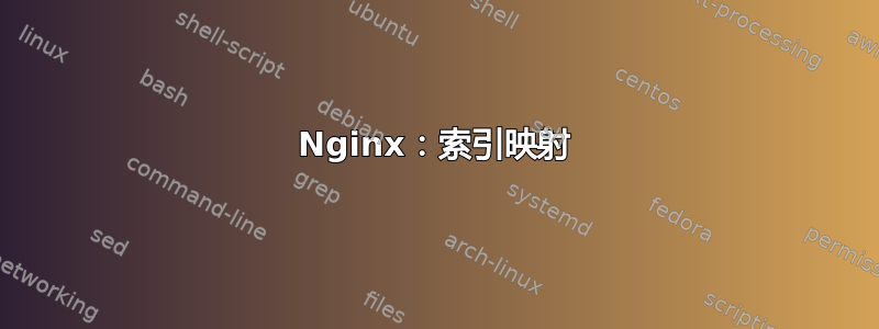 Nginx：索引映射