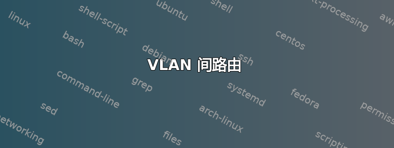 VLAN 间路由