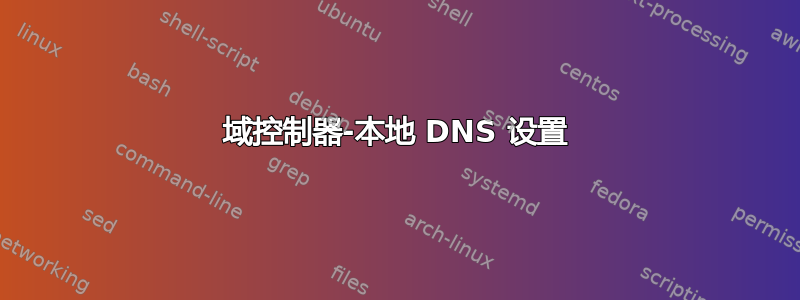 域控制器-本地 DNS 设置