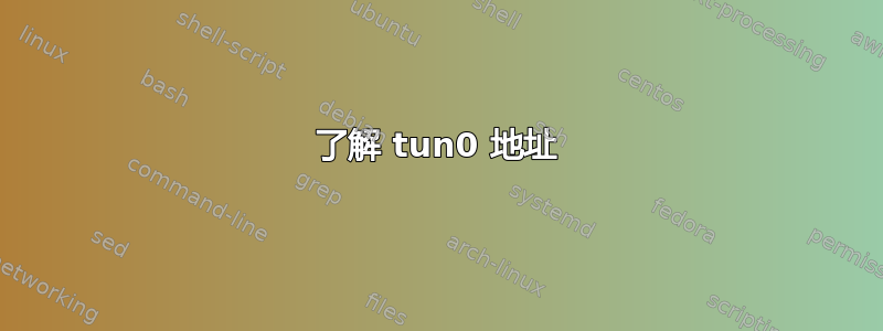 了解 tun0 地址