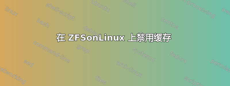 在 ZFSonLinux 上禁用缓存