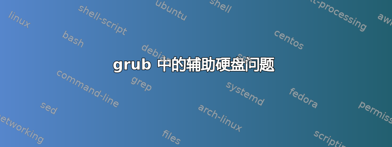 grub 中的辅助硬盘问题