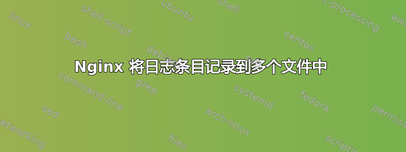 Nginx 将日志条目记录到多个文件中