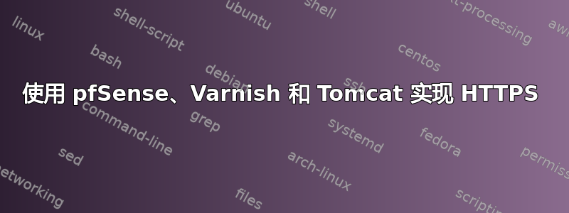 使用 pfSense、Varnish 和 Tomcat 实现 HTTPS