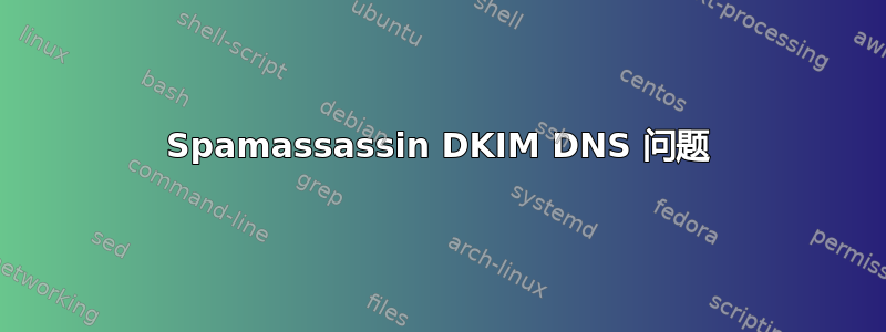 Spamassassin DKIM DNS 问题