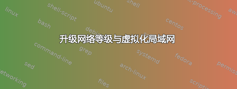 升级网络等级与虚拟化局域网