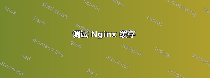 调试 Nginx 缓存