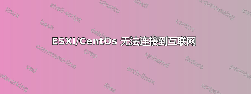 ESXI/CentOs 无法连接到互联网