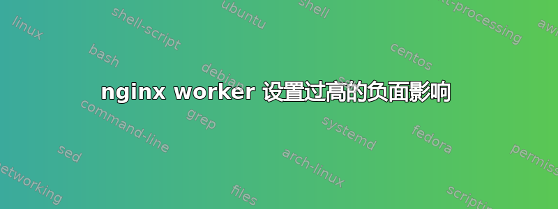 nginx worker 设置过高的负面影响