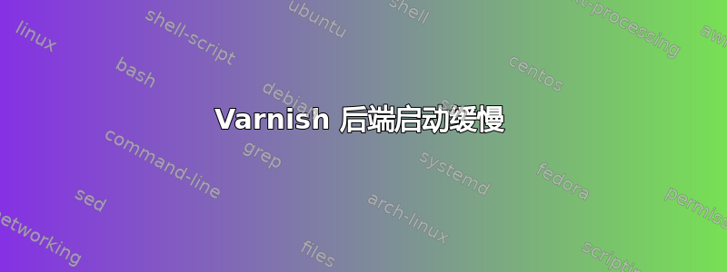 Varnish 后端启动缓慢