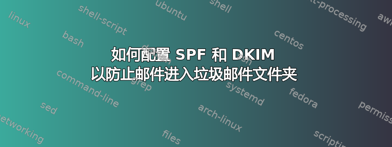 如何配置 SPF 和 DKIM 以防止邮件进入垃圾邮件文件夹