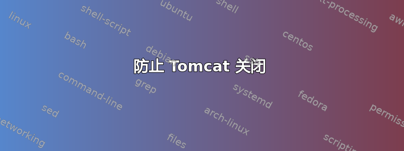 防止 Tomcat 关闭