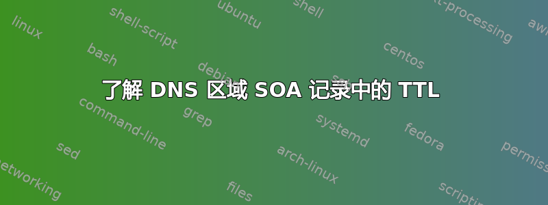 了解 DNS 区域 SOA 记录中的 TTL