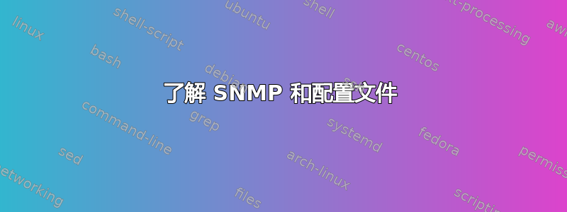 了解 SNMP 和配置文件