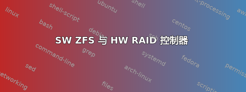 SW ZFS 与 HW RAID 控制器