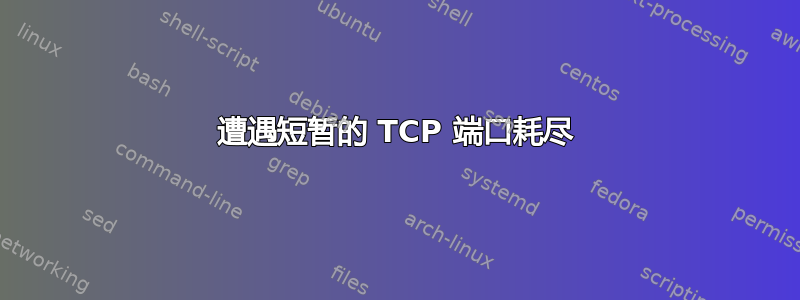 遭遇短暂的 TCP 端口耗尽