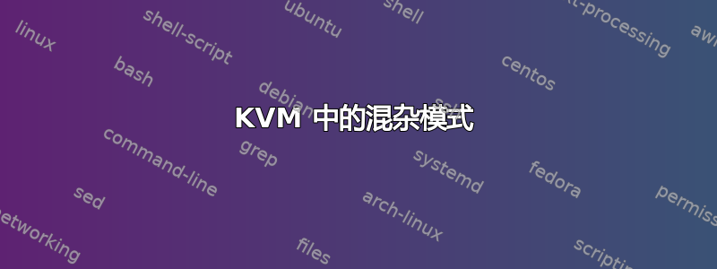 KVM 中的混杂模式