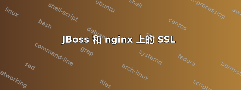 JBoss 和 nginx 上的 SSL