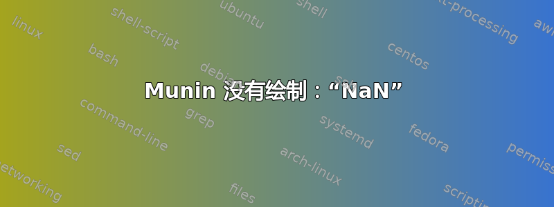 Munin 没有绘制：“NaN”