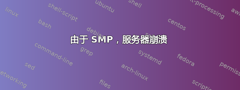 由于 SMP，服务器崩溃