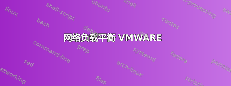 网络负载平衡 VMWARE 