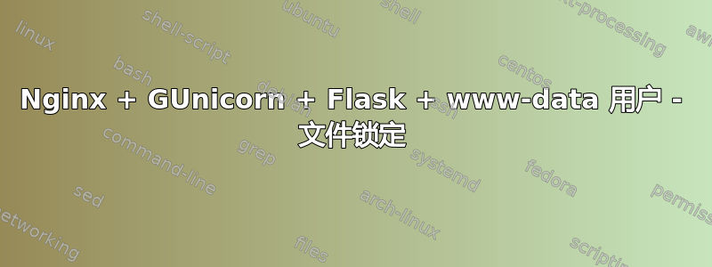 Nginx + GUnicorn + Flask + www-data 用户 - 文件锁定