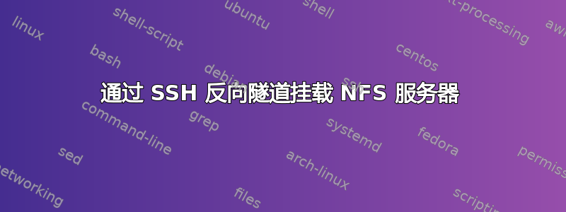 通过 SSH 反向隧道挂载 NFS 服务器