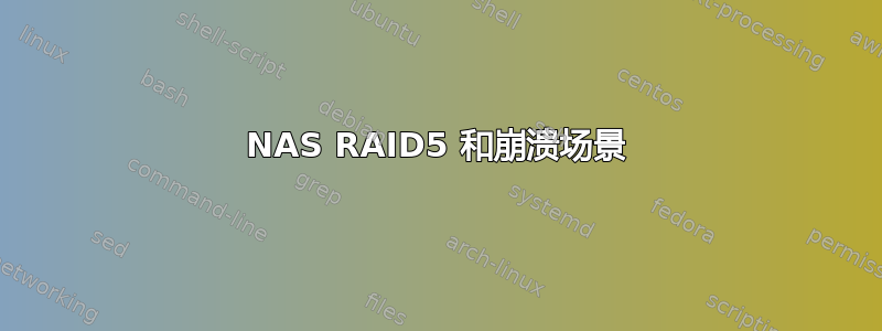 NAS RAID5 和崩溃场景