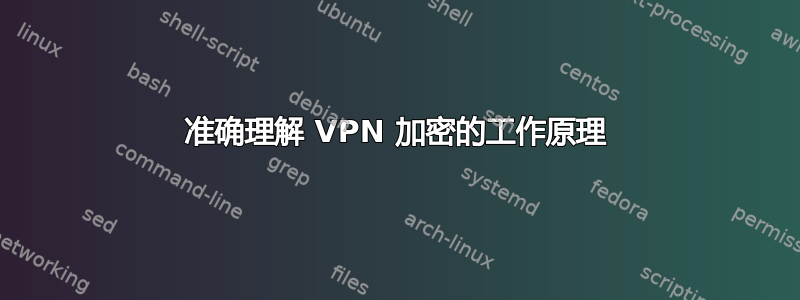 准确理解 VPN 加密的工作原理