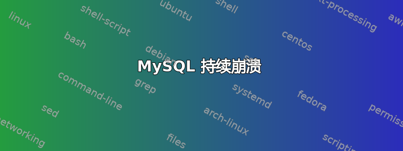 MySQL 持续崩溃