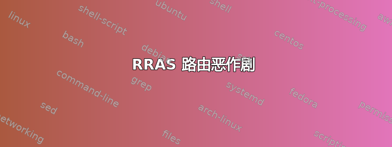 RRAS 路由恶作剧