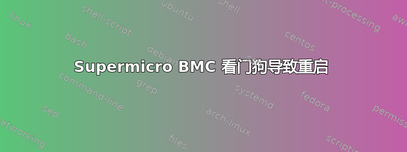 Supermicro BMC 看门狗导致重启