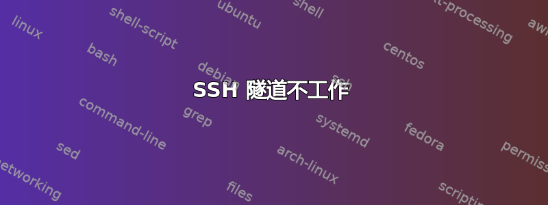 SSH 隧道不工作