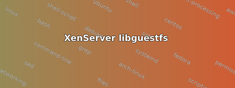 XenServer libguestfs