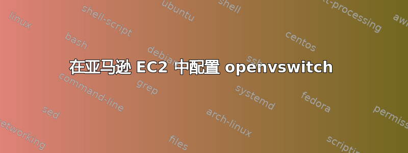 在亚马逊 EC2 中配置 openvswitch