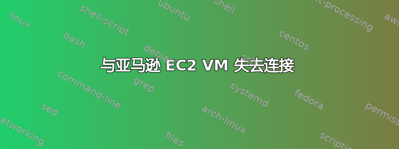 与亚马逊 EC2 VM 失去连接