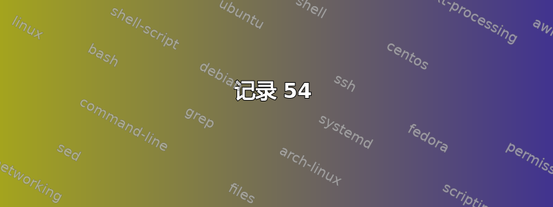 记录 54