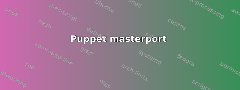 Puppet masterport