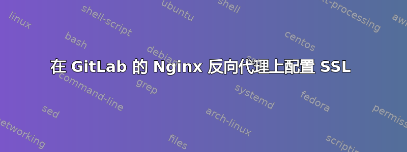 在 GitLab 的 Nginx 反向代理上配置 SSL