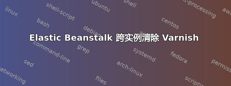 Elastic Beanstalk 跨实例清除 Varnish