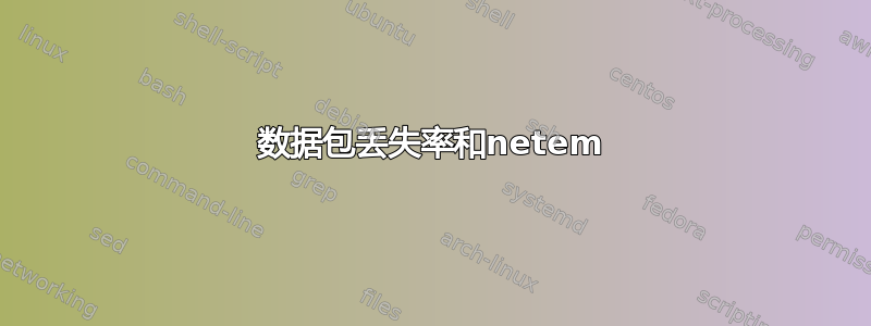 数据包丢失率和netem