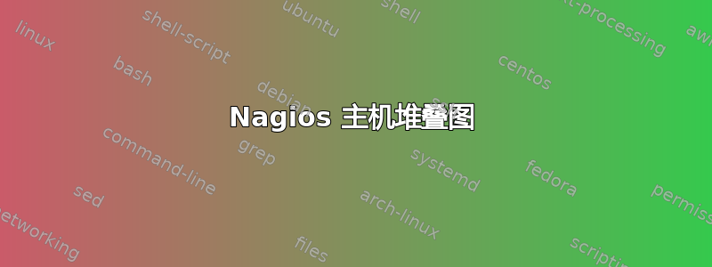 Nagios 主机堆叠图