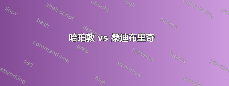 哈珀敦 vs 桑迪布里奇 