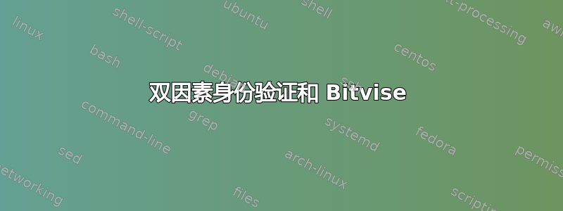 双因素身份验证和 Bitvise