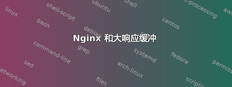 Nginx 和大响应缓冲