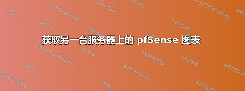 获取另一台服务器上的 pfSense 图表