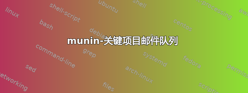 munin-关键项目邮件队列