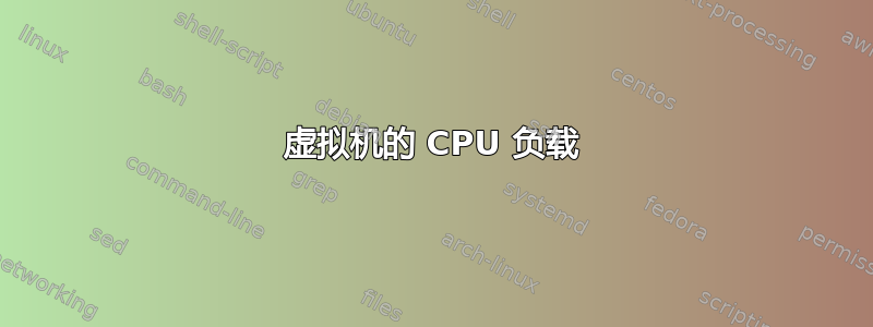 虚拟机的 CPU 负载